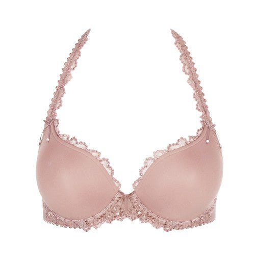 Jade Convertible Bra Rosewood front
