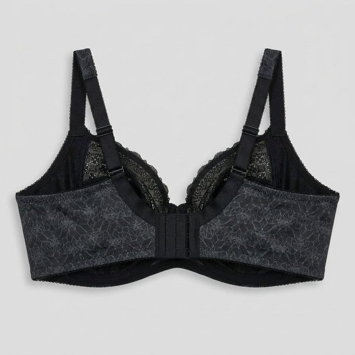 Kira plunge bra black back