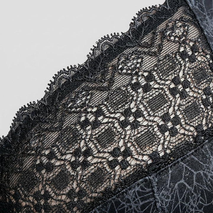 Kira plunge bra lace detail
