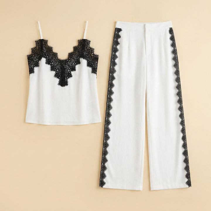 Lana lyocell loungewear set flat-lay