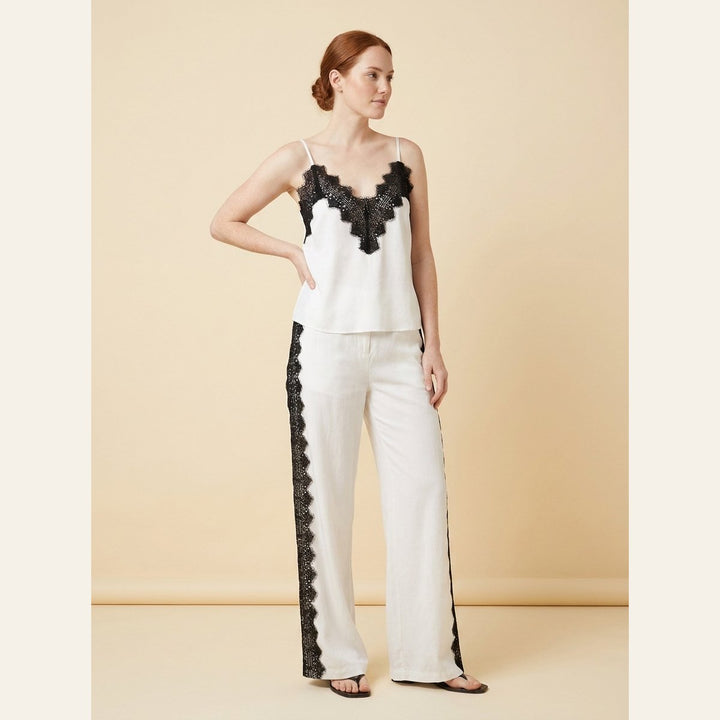 Lana lyocell loungewear set side view