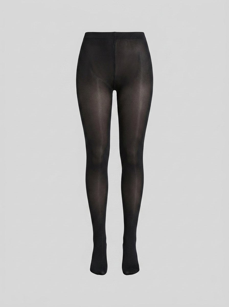 Layan coloured tights black front