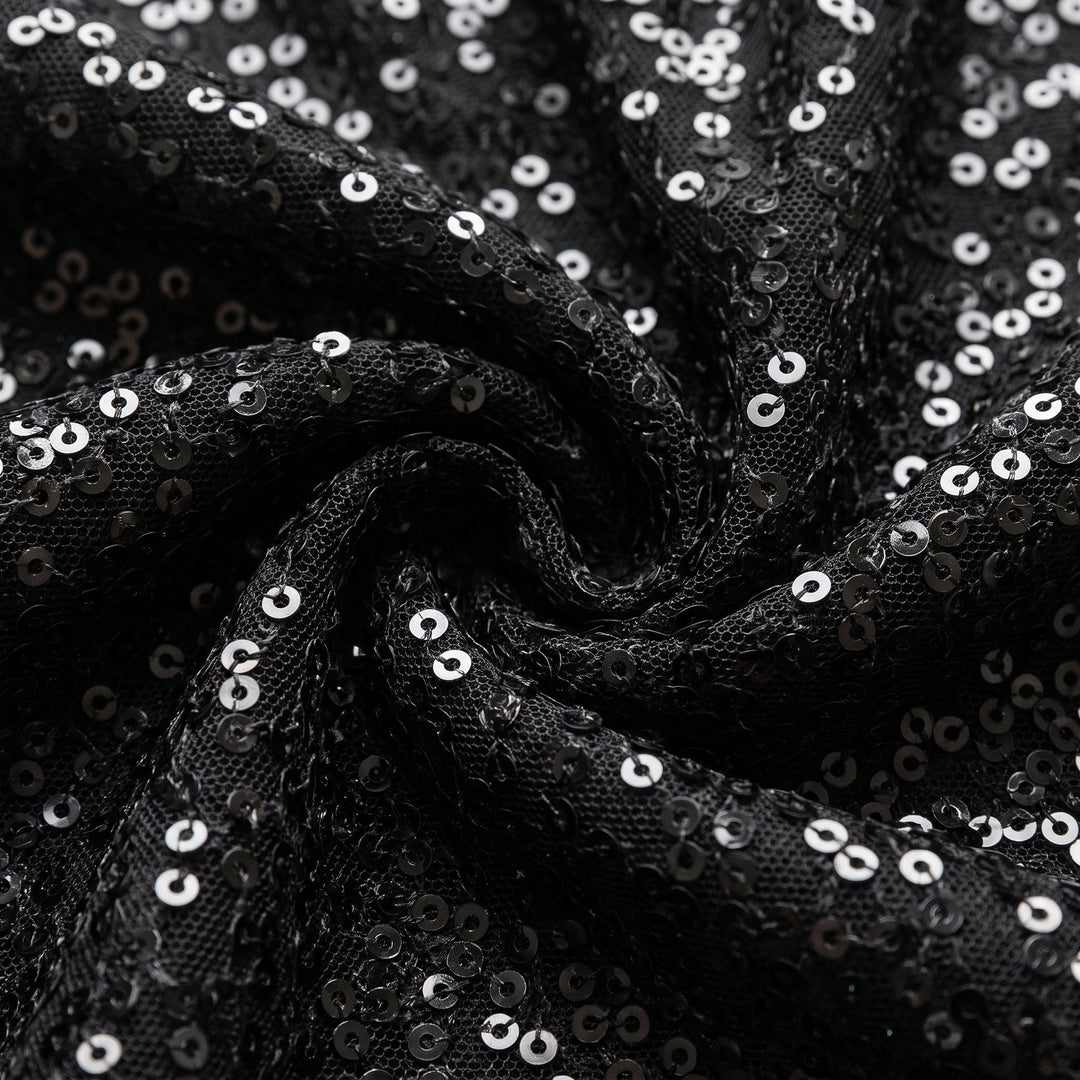 Lilian sequin jumpsuit - sequin fabric close-up