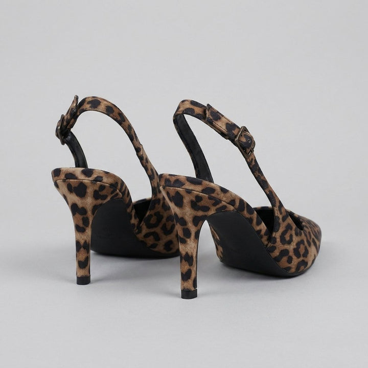 Liora leopard court shoes back