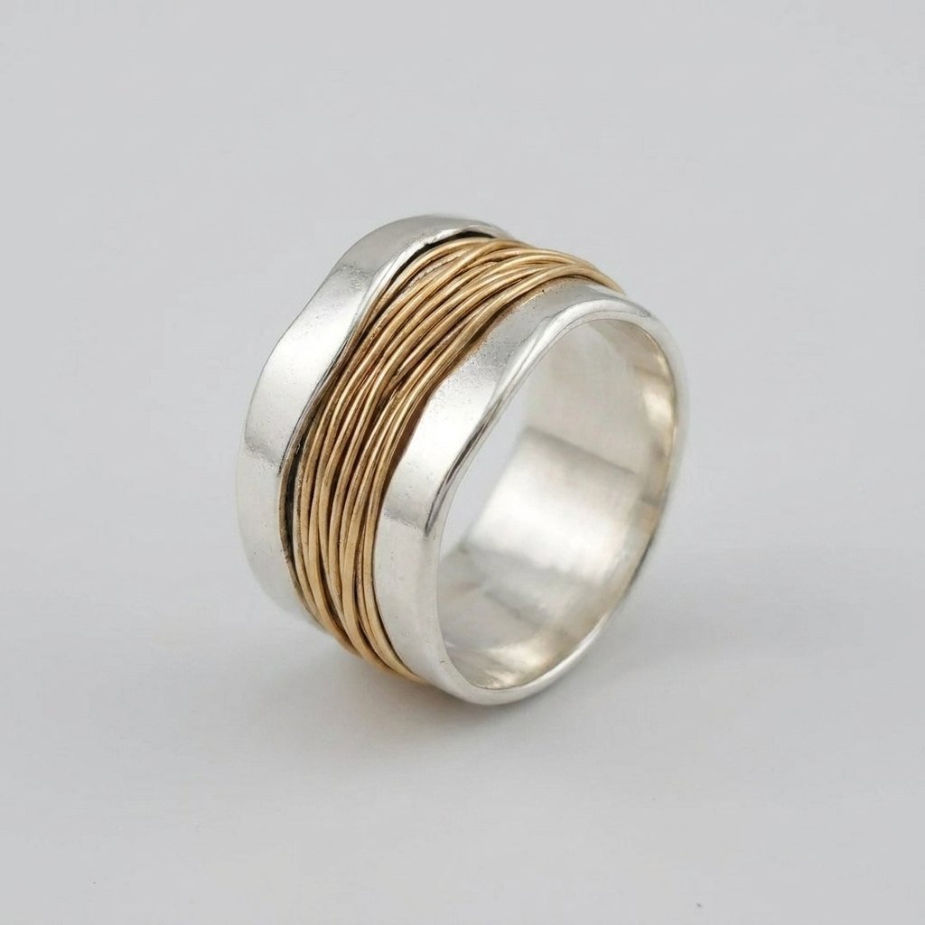 Lucent wrapped ring angled view