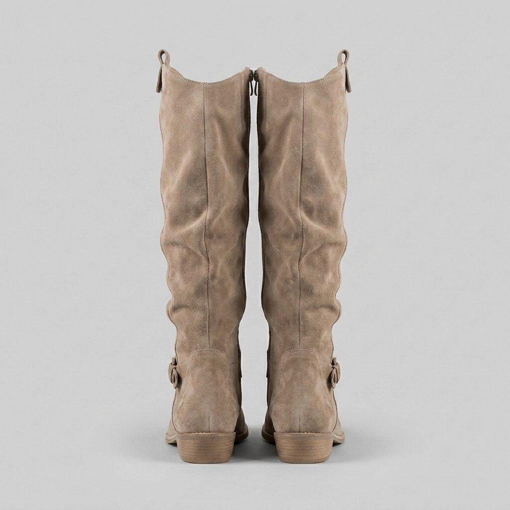 Madeleine boots back view