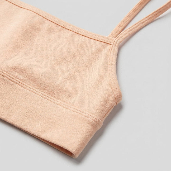 Maelis cotton and elastane fabric detail