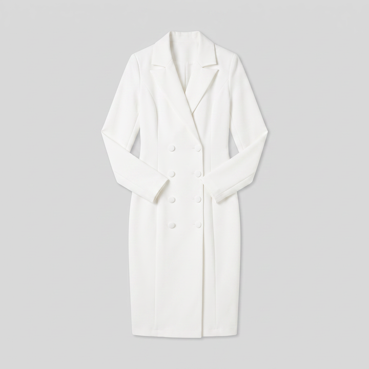 Marianne tailored blazer midi dress product flat lay