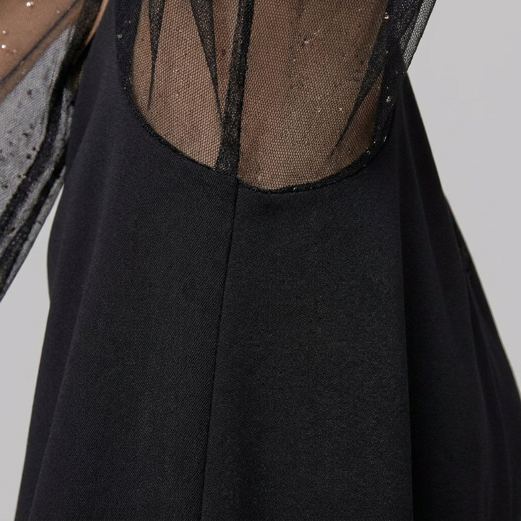Matilda evening dress fabric close-up