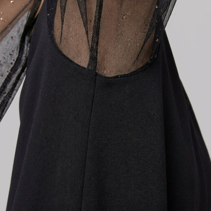 Matilda evening dress fabric close-up
