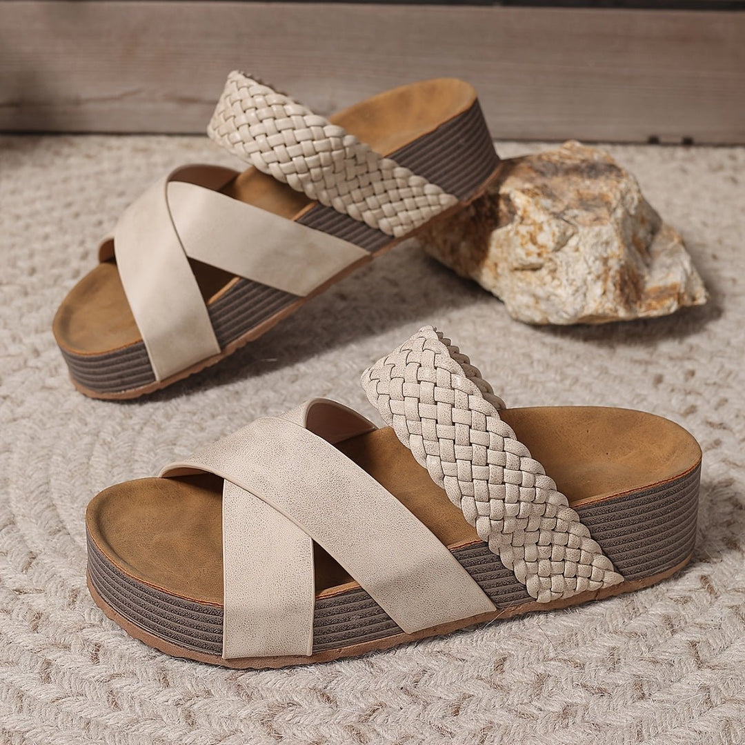 Maylis women's sandal with a contoured orthopedic footbed and non-slip sole, image 3 of 8