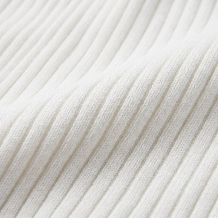 Mina sweater skirt set fabric close-up