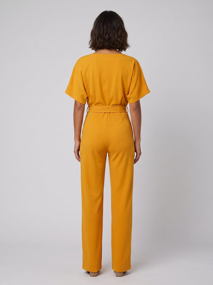 Monika elegant jumpsuit back view