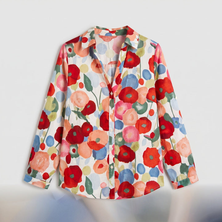 Mylene colourful floral blouse product photo