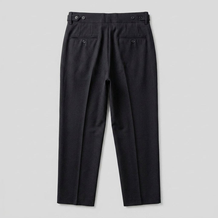 Noble Naples trousers back view flat-lay