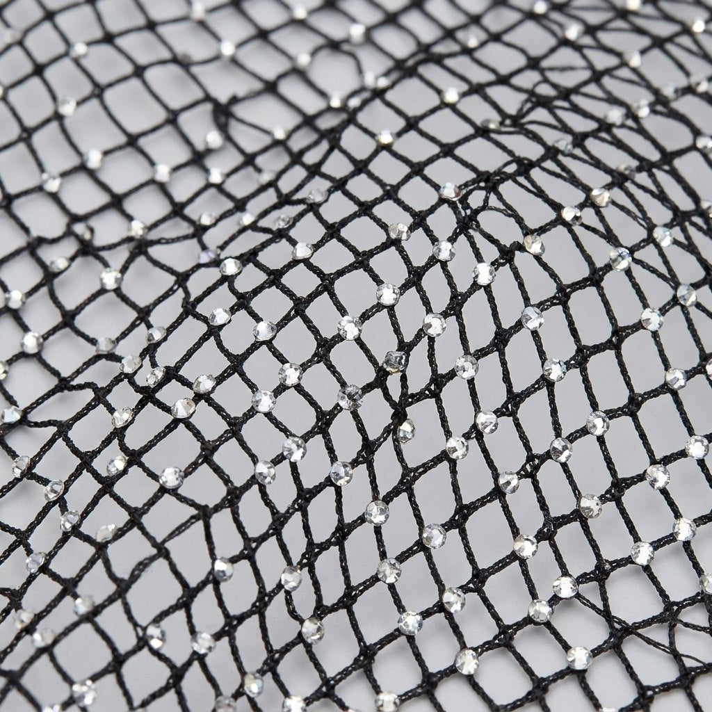 Noelie sequin tights fabric detail
