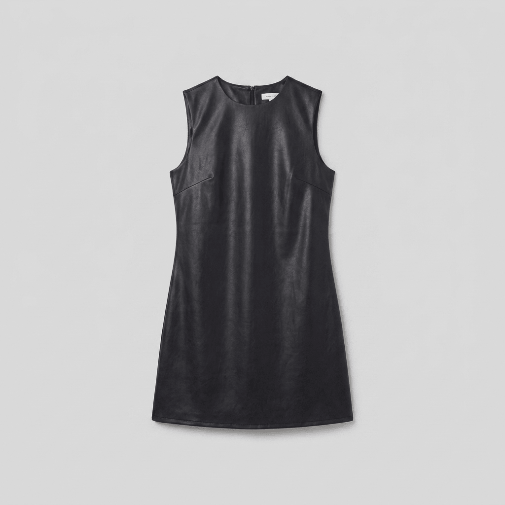 Noir Nights shift dress product flat-lay