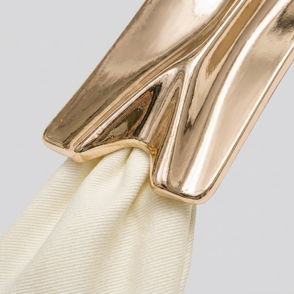 Nora vest gold metallic clasp and ruched fabric detail