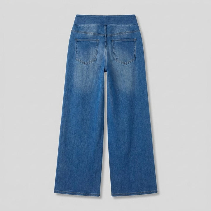 Polo wide-leg jeans back view