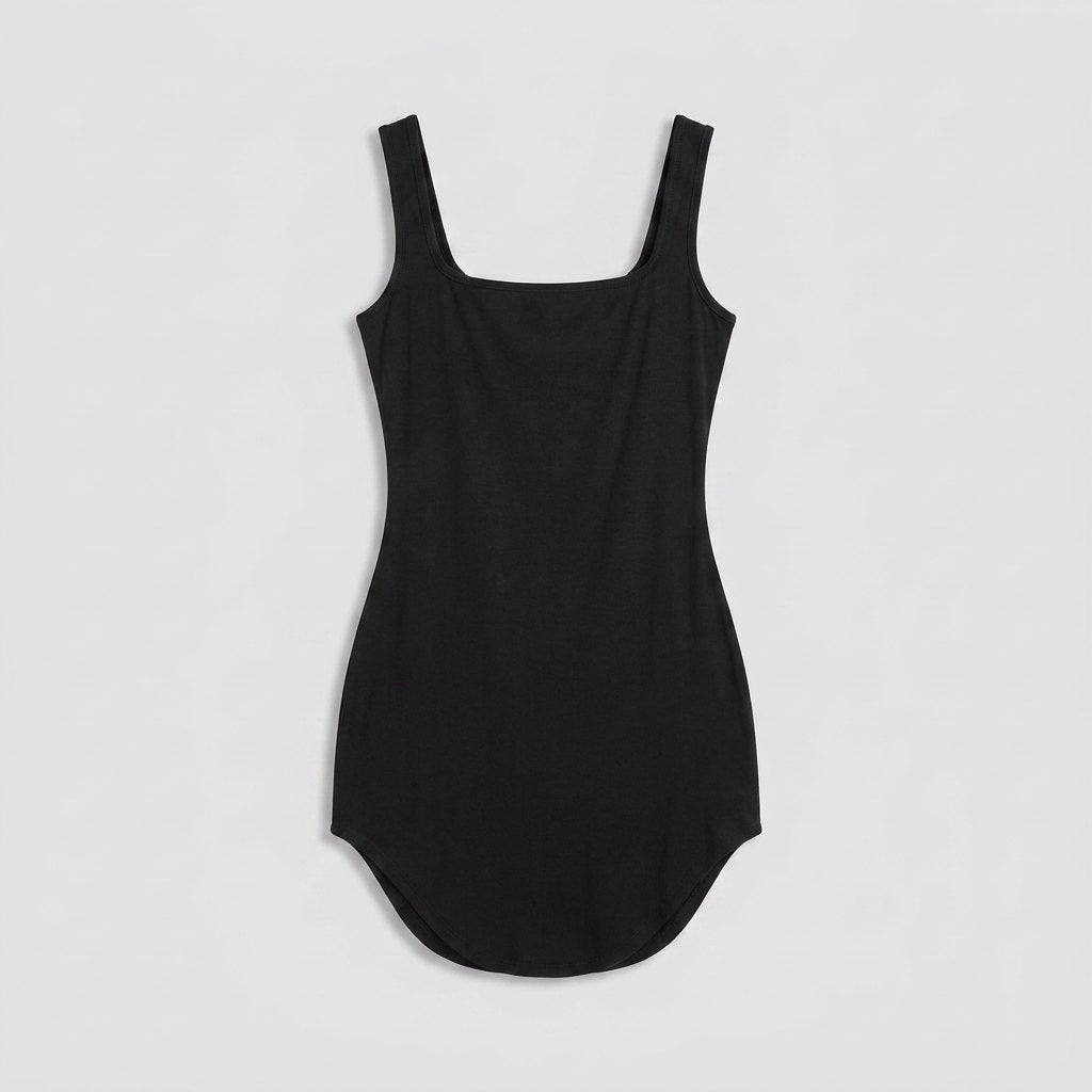 Popilush mini dress flat lay