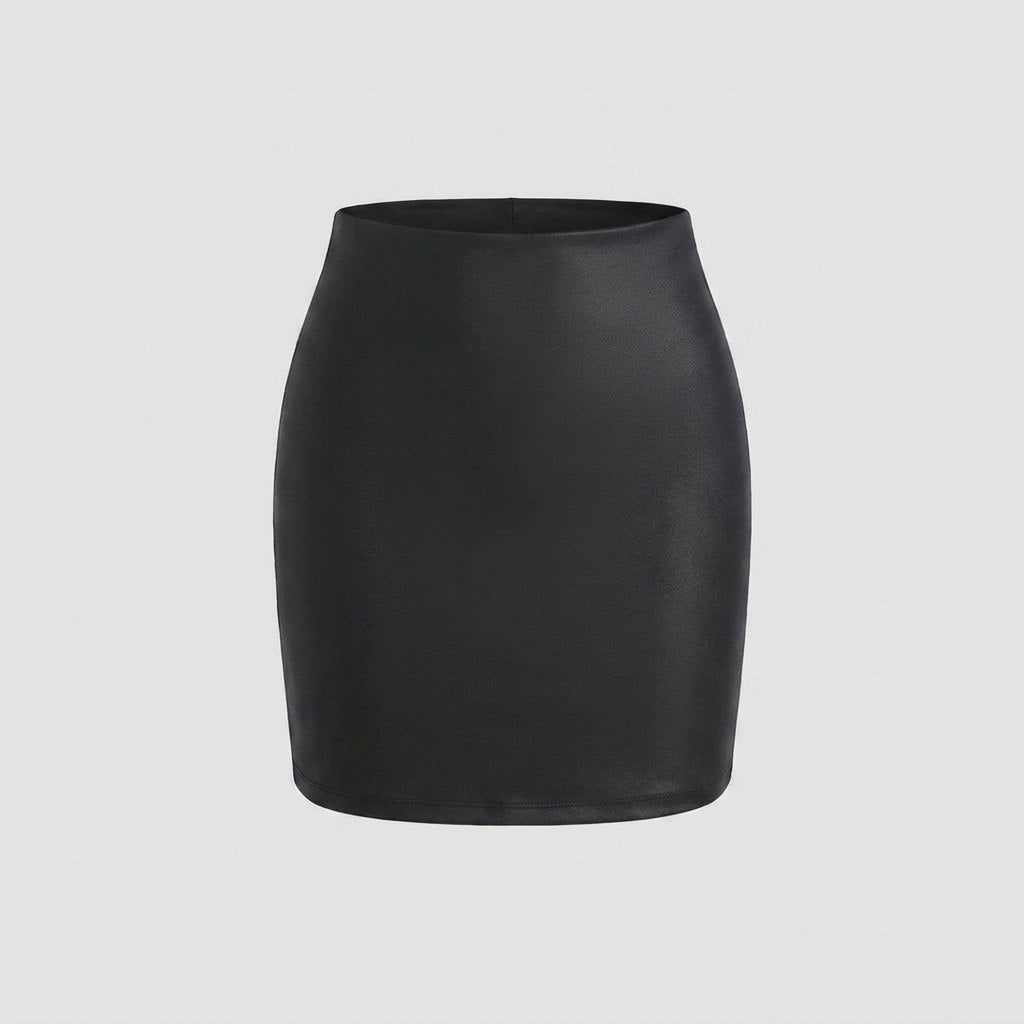 Poppy shaping mini skirt black