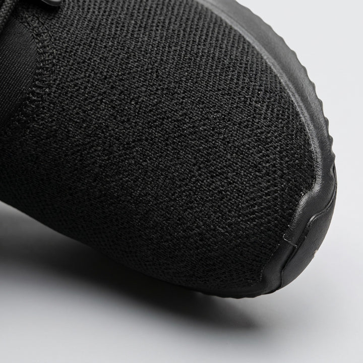 Knitted mesh upper close-up detail