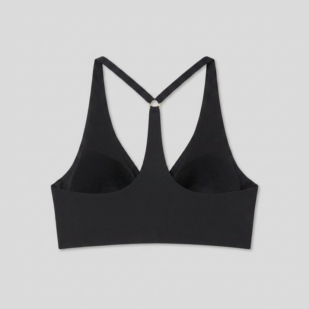 Raven Lift Up Bra black racerback back view