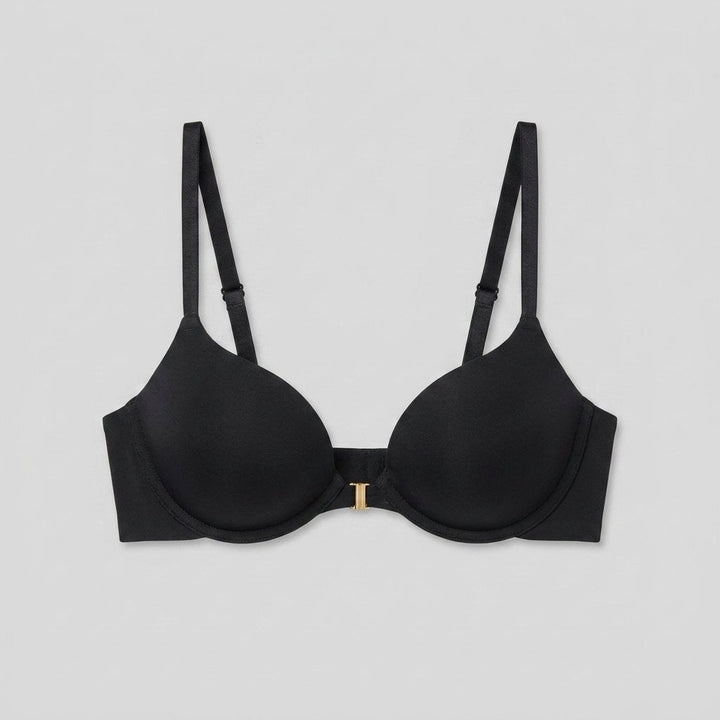 Raven Lift Up Bra black seamless racerback front