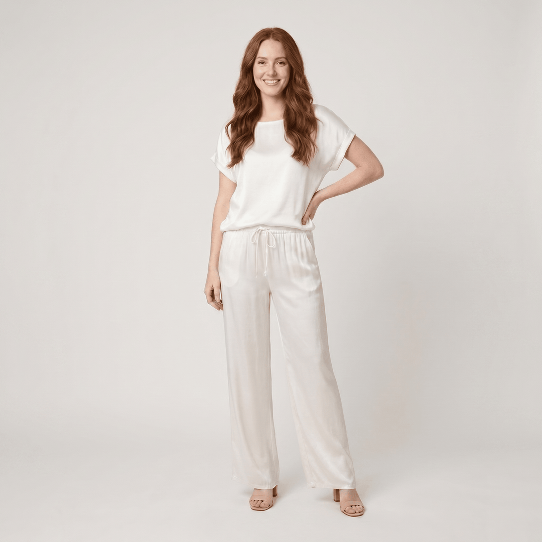 Ravina two piece set white - The store Vancouver