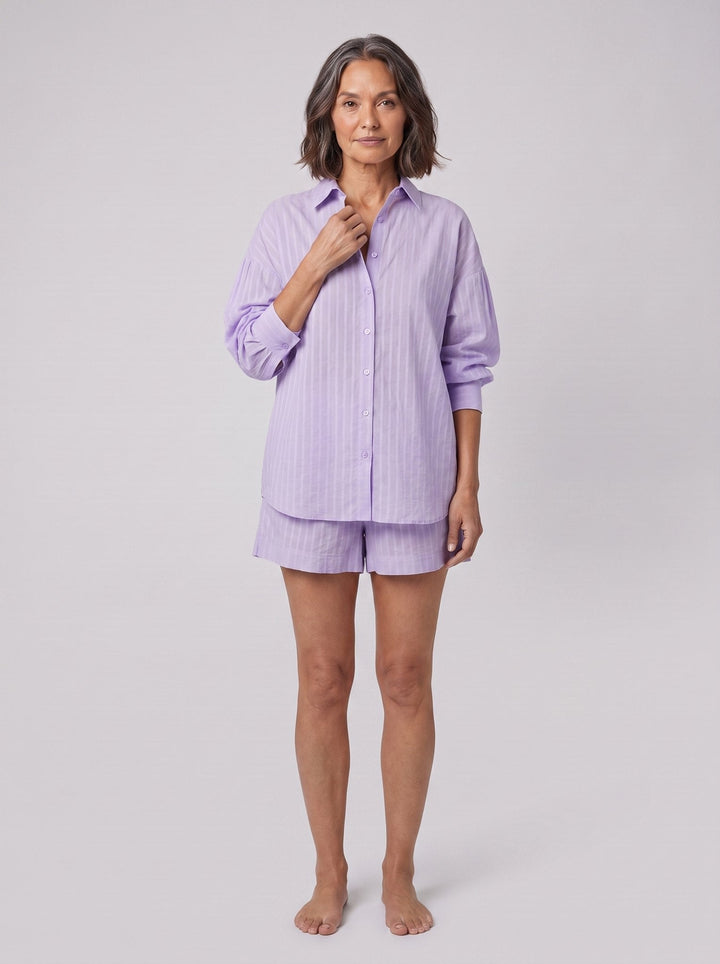 Romy Easy fit Set - Purple - model