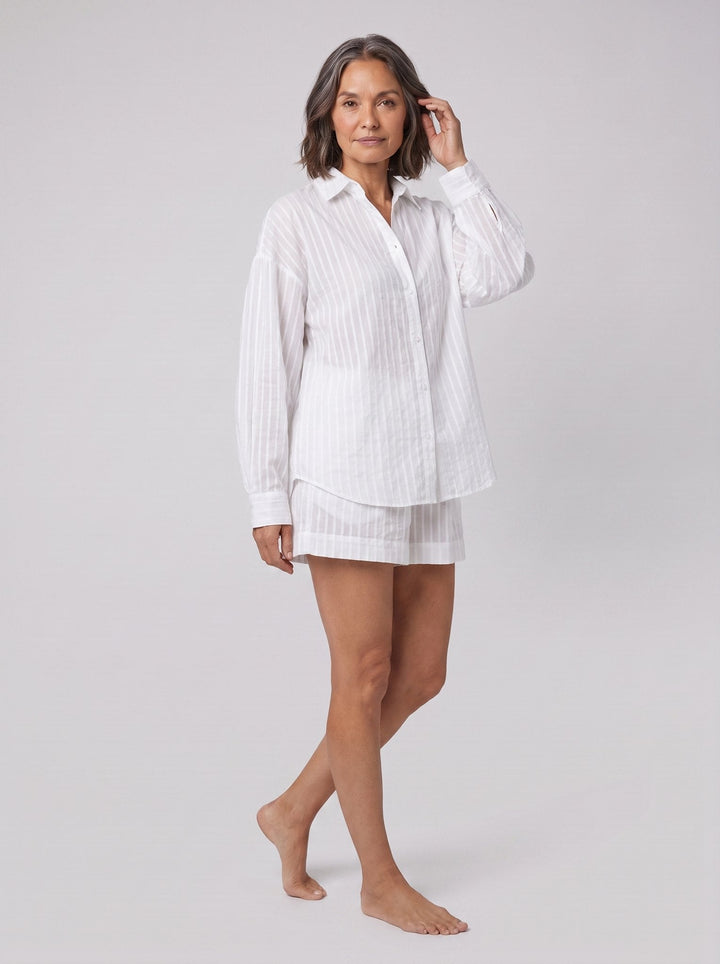 Romy Easy fit Set - White - model