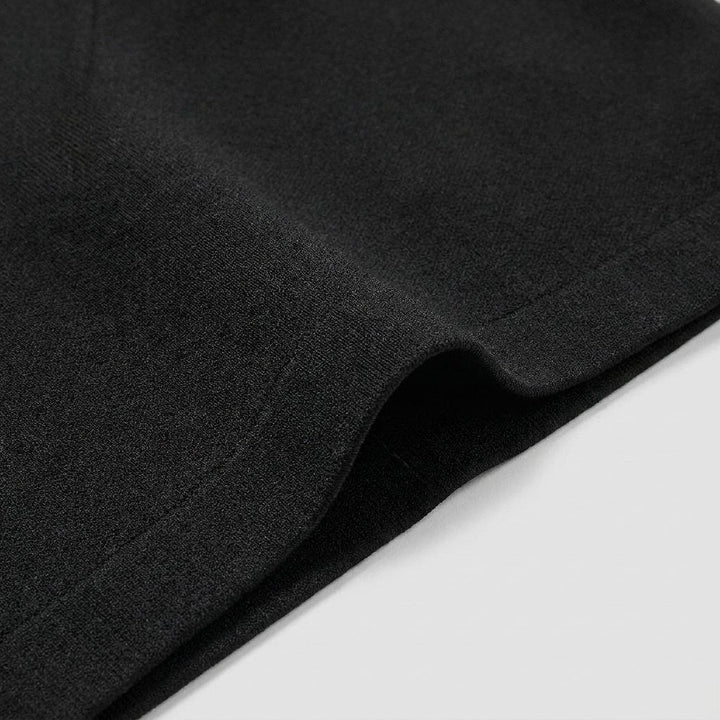 Close-up of the seamless knit fabric of the body shaper