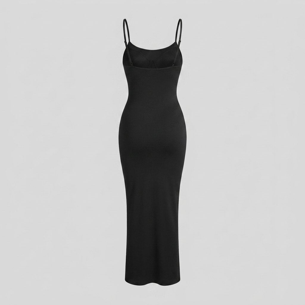 Sculptura shapewear dress back view flat-lay