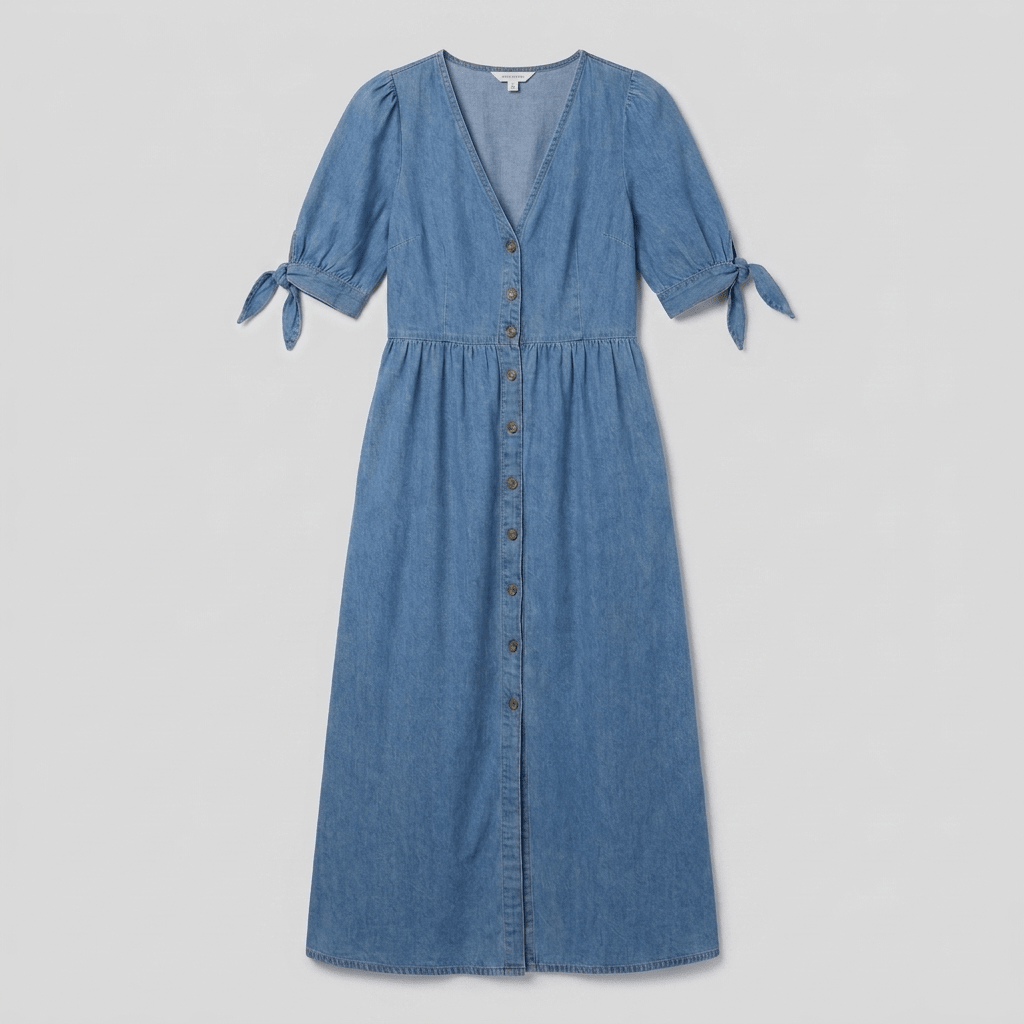 Serafina dress product flat-lay