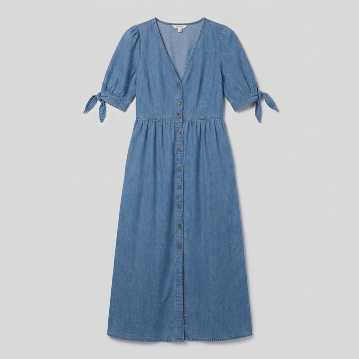 Serafina dress product flat-lay