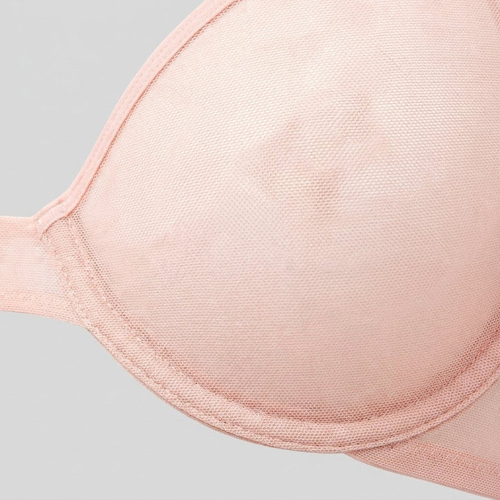 Sierra Demi Bra shell sheer micromesh fabric detail