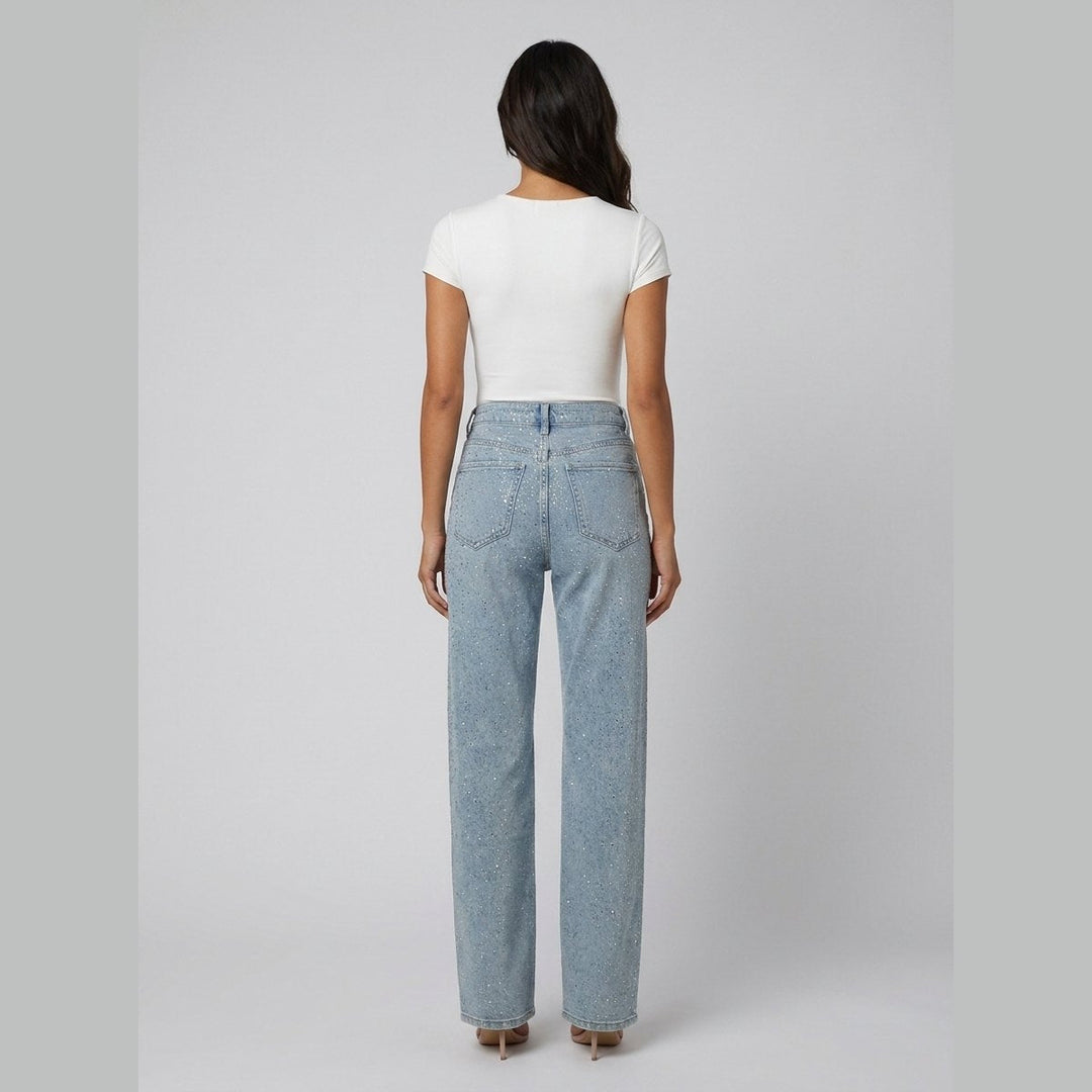 Sierra glitter jeans back
