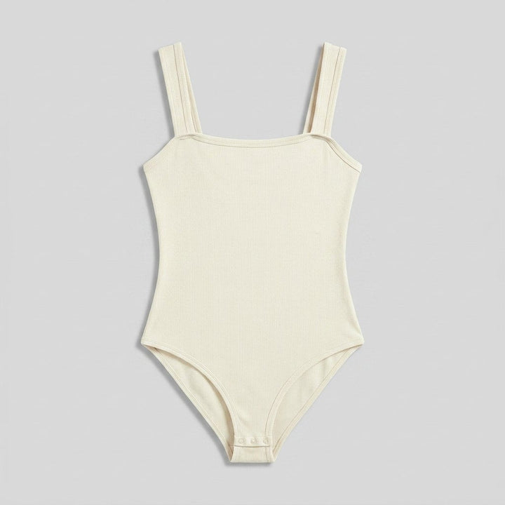 Sleek Shapewear Bodysuit Beige