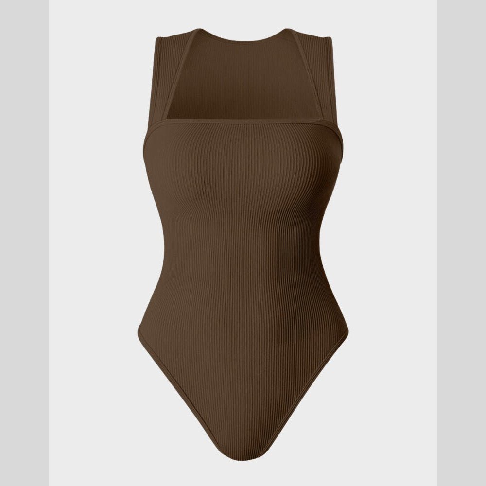 Sleek Shapewear Bodysuit Coffee