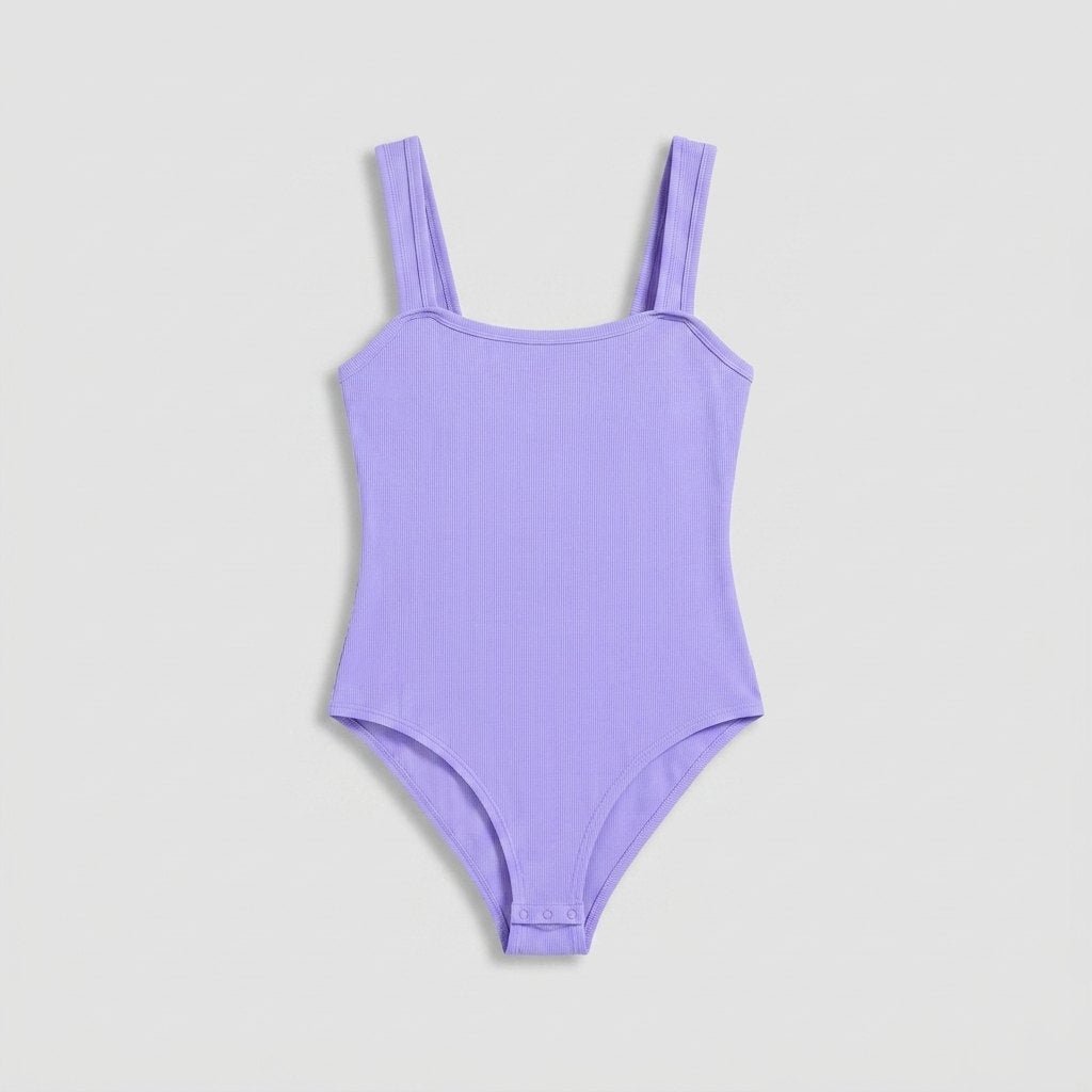 Sleek Shapewear Bodysuit Purple
