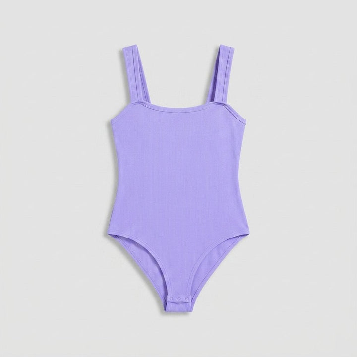 Sleek Shapewear Bodysuit Purple