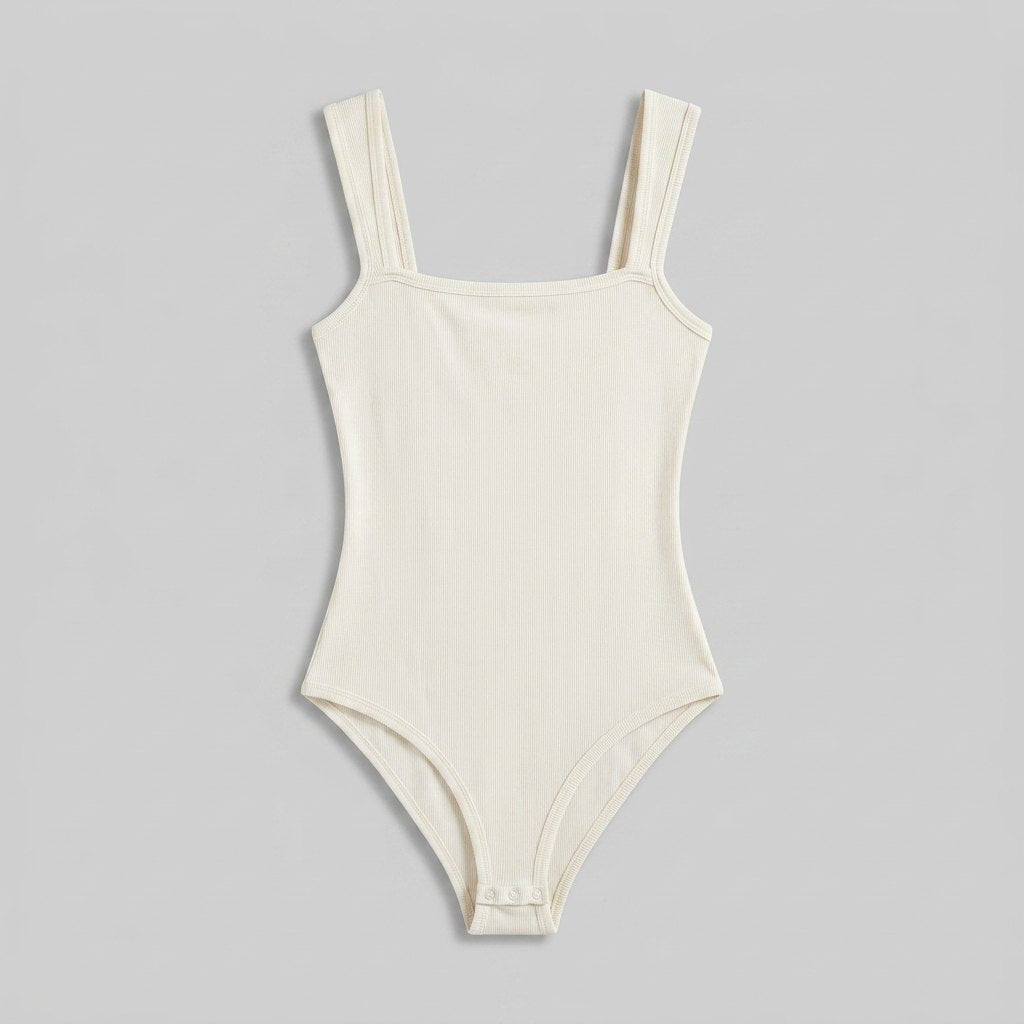 Sleek Shapewear Bodysuit White