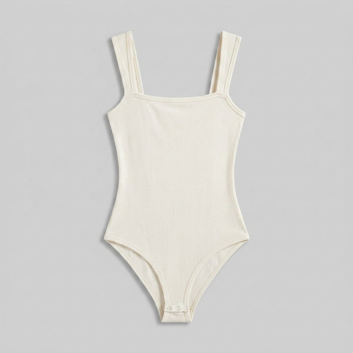 Sleek Shapewear Bodysuit White