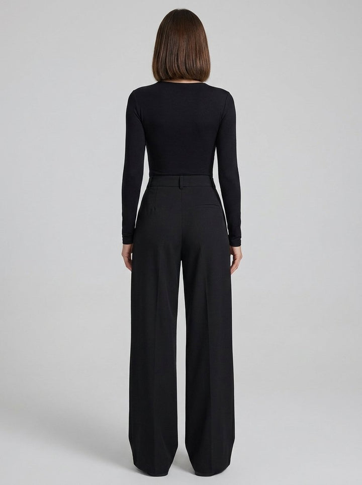 Sola wide leg pants back view