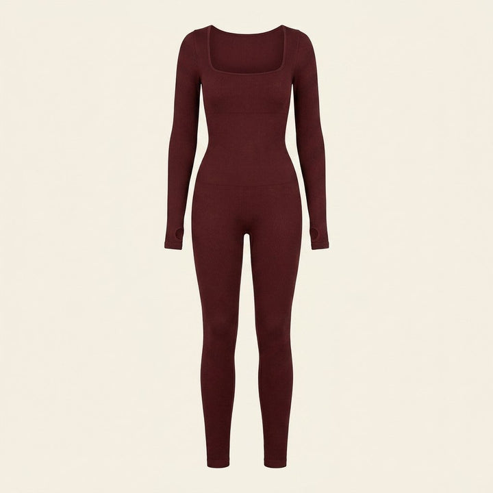 Soleil jumpsuit flat lay