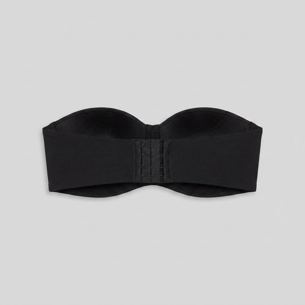 Sora Strapless Bra black back band view