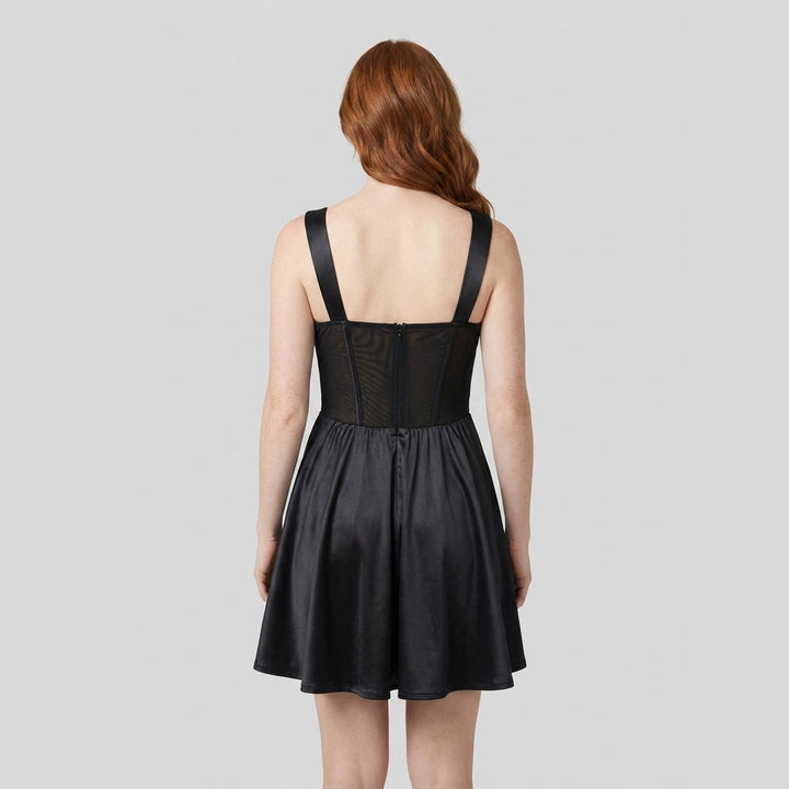 Svelte sweetheart mini dress back view