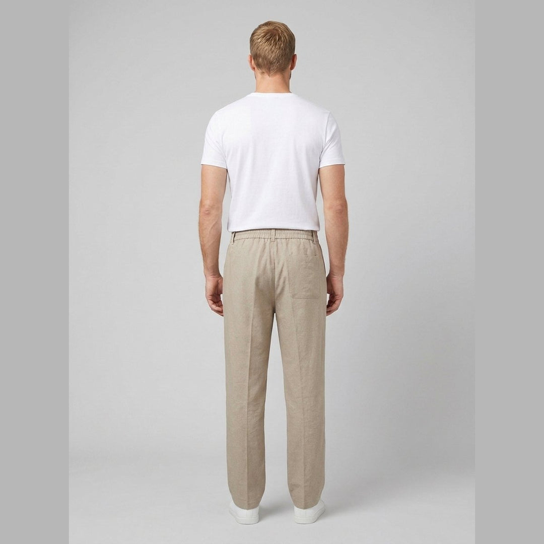 Talon khaki trousers back view