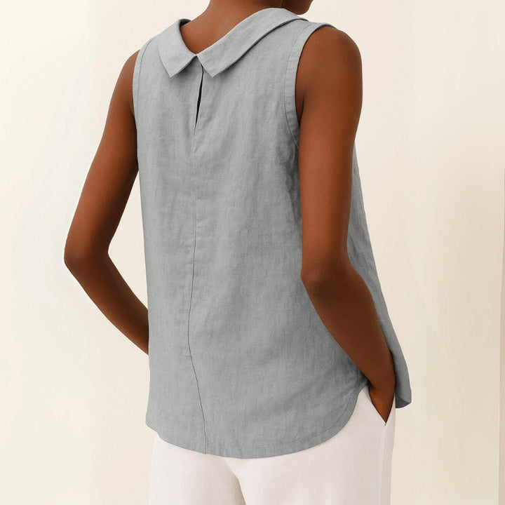 Tara turtleneck top back view