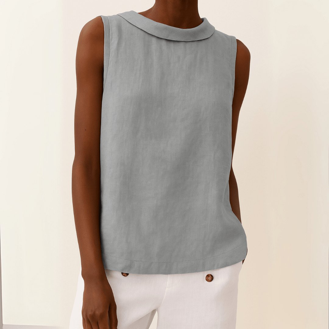 Tara turtleneck top product flat lay